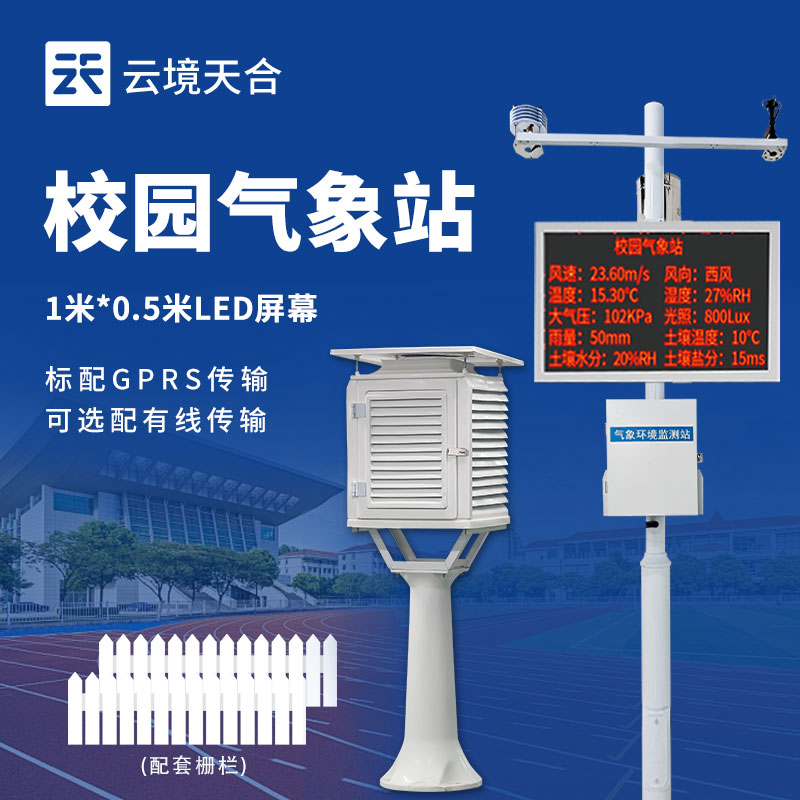 中學校園氣象站，氣象科普與教學的實用工具